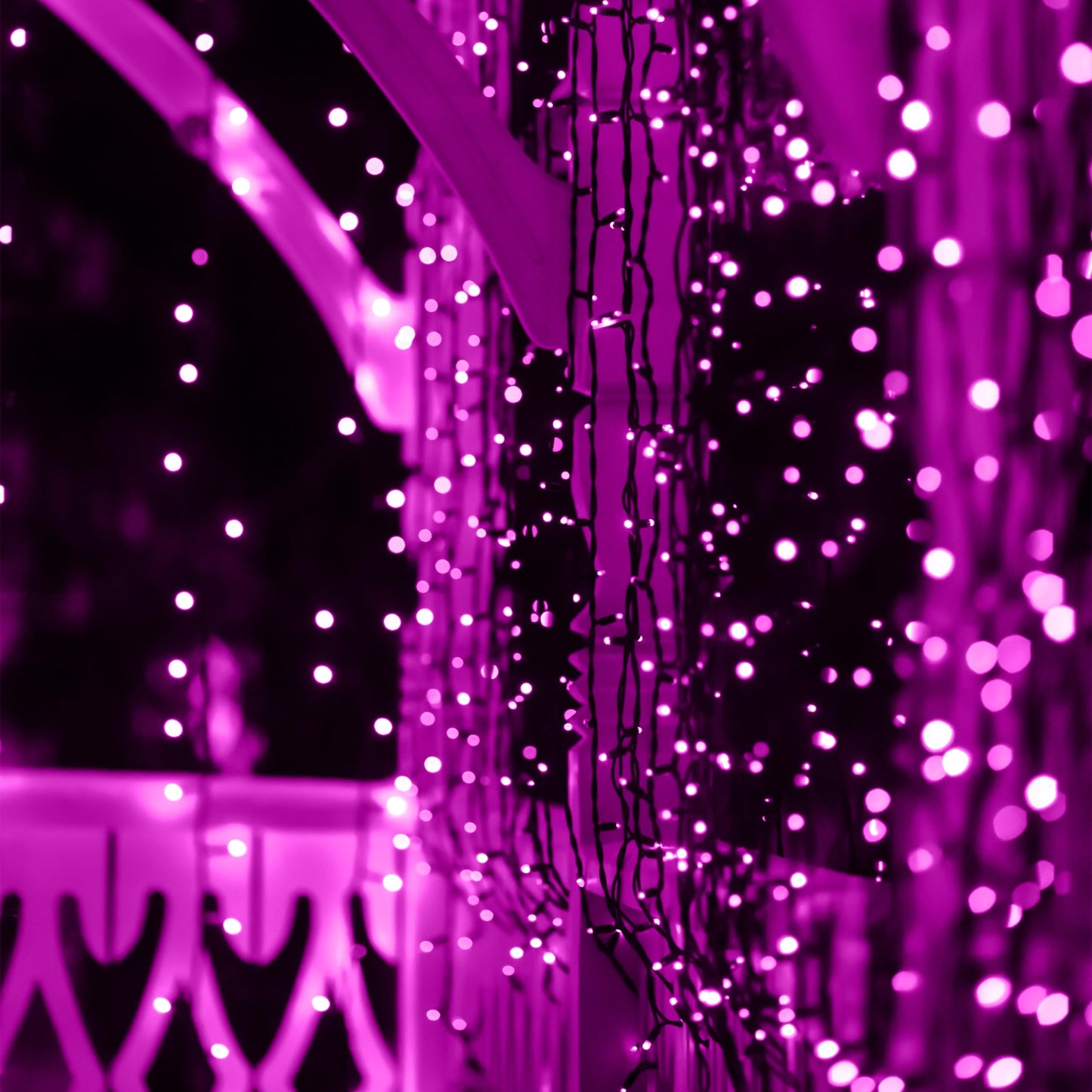 2 Pack Solar String Lights Outdoor, 200 LED Extra-Long 72FT Solar Powered Lights with 8 Lighting Modes, Waterproof Outdoor Lighting Decoration for Garden, Patio, Balcony, Xmas, Wedding, Party (Pink)