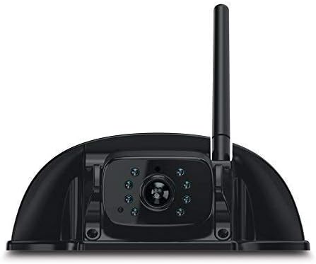 Furrion Vision S Wireless RV Backup Camera System with 7-Inch Monitor, 1 Rear Sharkfin, Infrared Night Vision, Wide-Angle View, Hi-Res, IP65 Waterproof, Motion Detection, Microphone - FOS07TASF