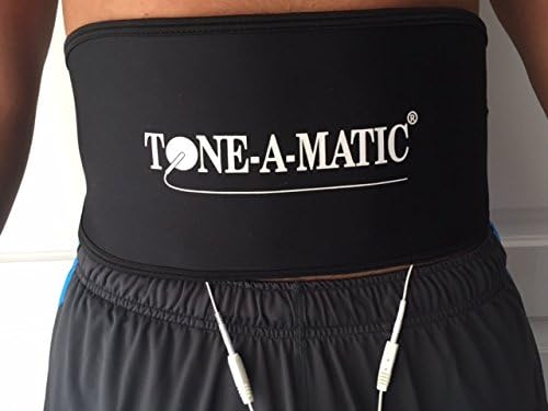 Electric Muscle Stimulator Garment Electrodes TENS Multi Functional Therapy Waist and Back Belt – (EMS/TENS Unit NOT Included)