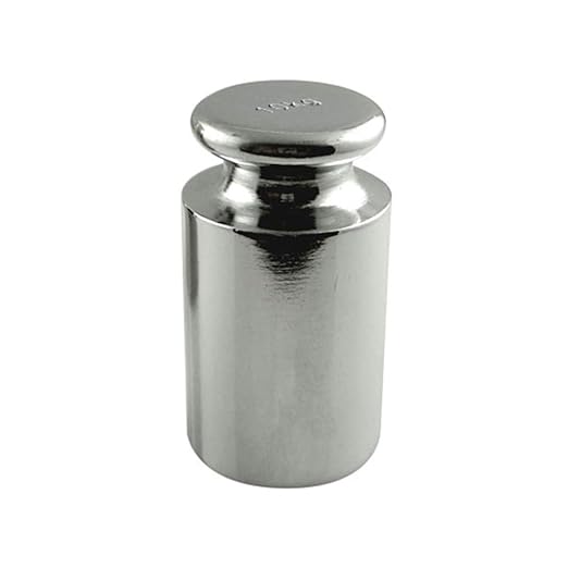 American Weigh Scales Calibration Weight for AWS Digital Scale, Carbon Steel, Chrome Plated, Chrome Finish, 10KG (10KGWGT)