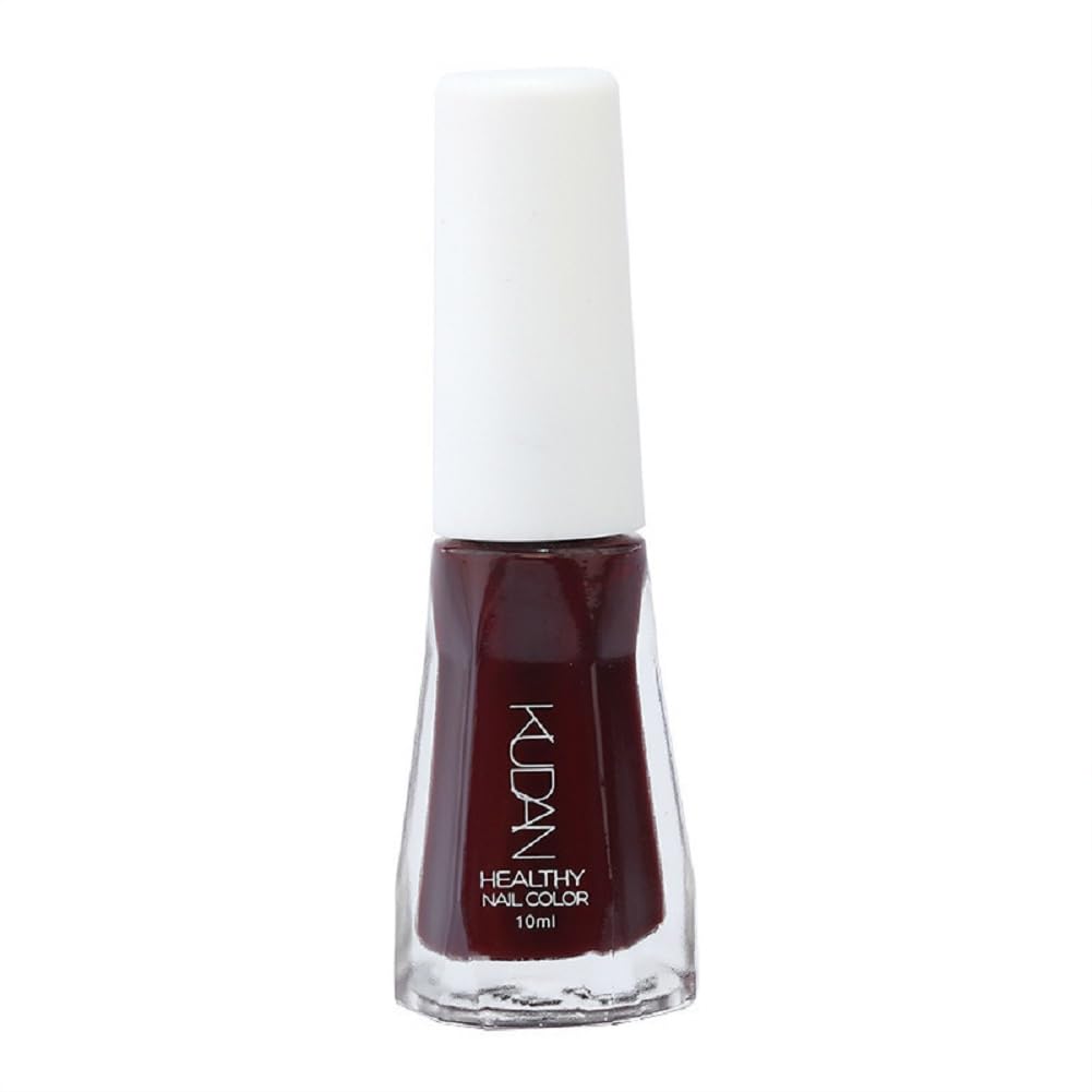 Nail Polish set - Nail Lacquer Quick Dry, Full Size, Vibrant, Colorful, Trendy, Glitter, Glossy, Metallic, Matte Nail Art Nail Shades (N23 Western Bordeaux, 52g)