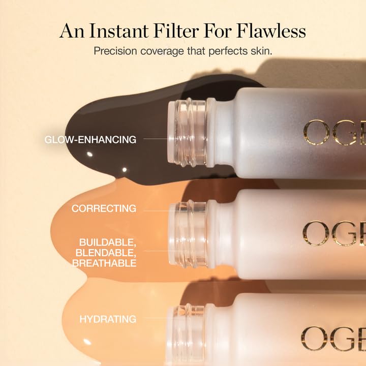 Ogee Complexion Perfecting Under Eye Concealer - Certified Organic Full Coverage Concealer - Buildable Coverage - OSIER 1.75W - Light Medium (Olive Undertones)