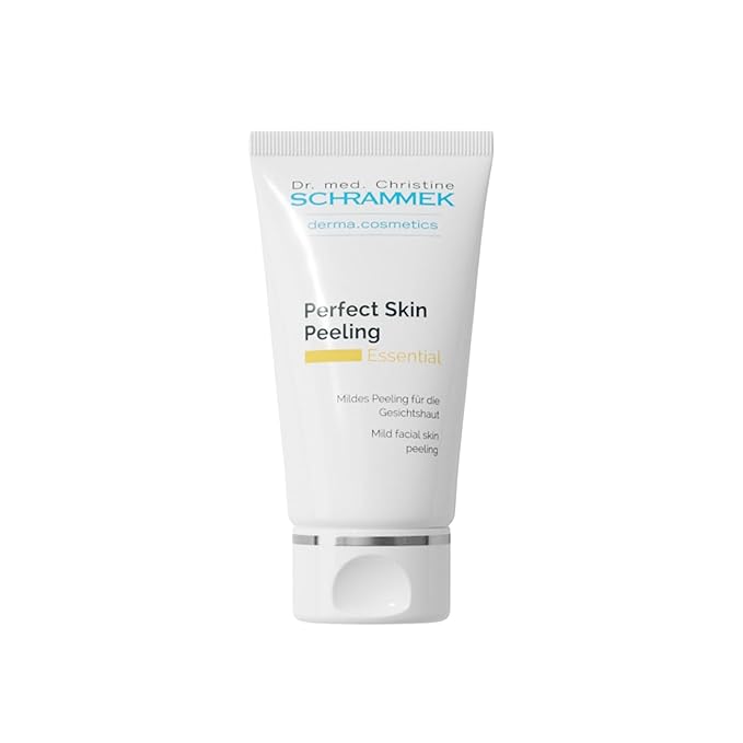 Perfect Skin Peeling (1.7 fl oz) - Mild Facial Skin Peeling - Removes Excess Sebum & Skin Particles - with Vitamin E & Apricot Kernel Oil - Face Peeling - Skin Care - Dr. Schrammek