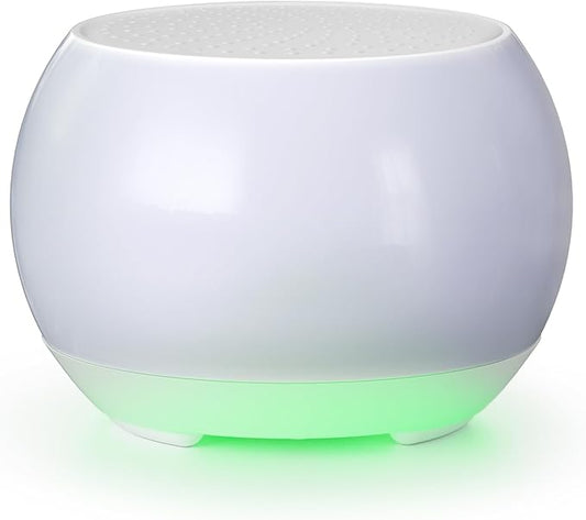 Ceramic Craft Bluetooth Speaker for Meditation & Yoga, Sound Therapy Machine for Stress Relief, Sleep Aid and Focus, Deep Bass, Louder Volume, Light Effect for Boxing Breathing (Purple)
