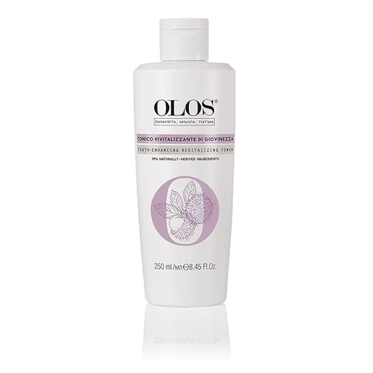 OLOS Youth Enhancing Revitalizing Toner, 8.4 oz – Refreshing, Illuminating Face Toner - Facial Toner to Boost Collagen - Protects From Pollution