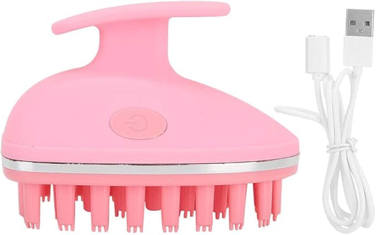 ANGGREK Electric Scalp Massager, Cordless Hair Scalp Massager, Handheld Portable Head Scratcher Massager for Hair Growth, Deep wash and Stress Relax, Handheld Vibrating Massager