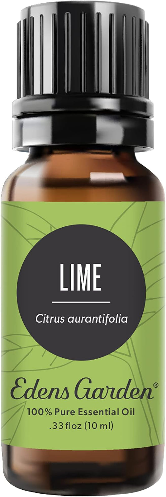 Edens Garden Lime Essential Oil- 100% Pure Premium Grade, Undiluted, Natural, Therapeutic, Aromatherapy, The Best for Diffuser, Candle, Laundry, Kid Safe 10 ml (.33 fl oz)