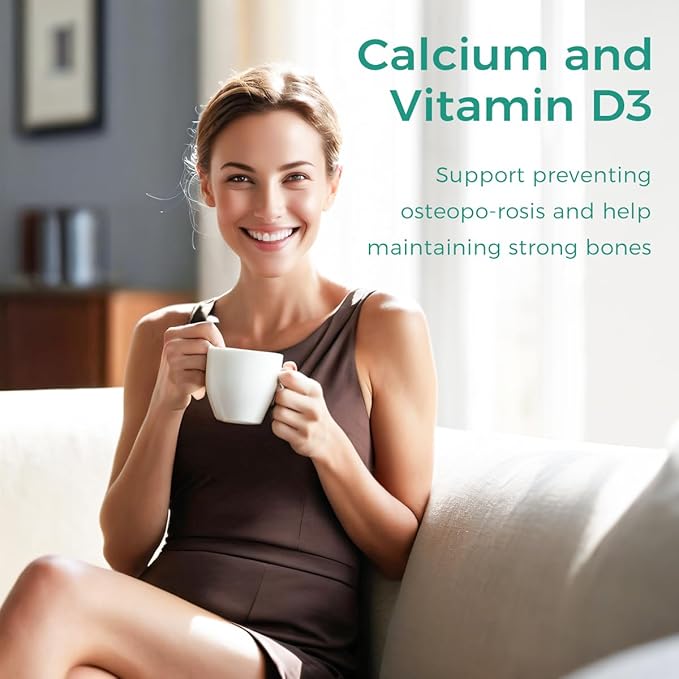 Womens Multivitamin - Essential Nutrients with Iron, Vitamins A, C, D3, K, B6 and B12 Supplements for Women’s Health, Energy Hair Skin & Nails - Daily Multivitamin for Women- 60 Count