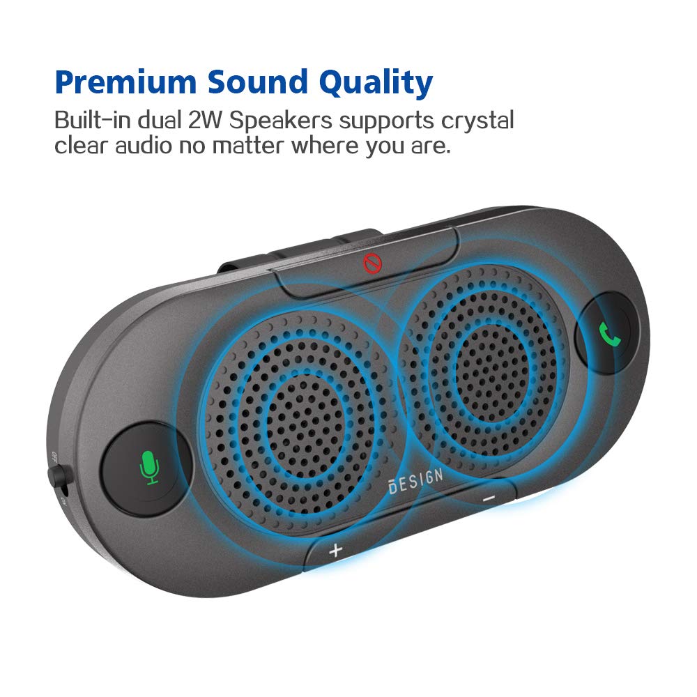 BK06 and BK03 Bluetooth Car Kit, Wireless Receiver for Car Handsfree Talking