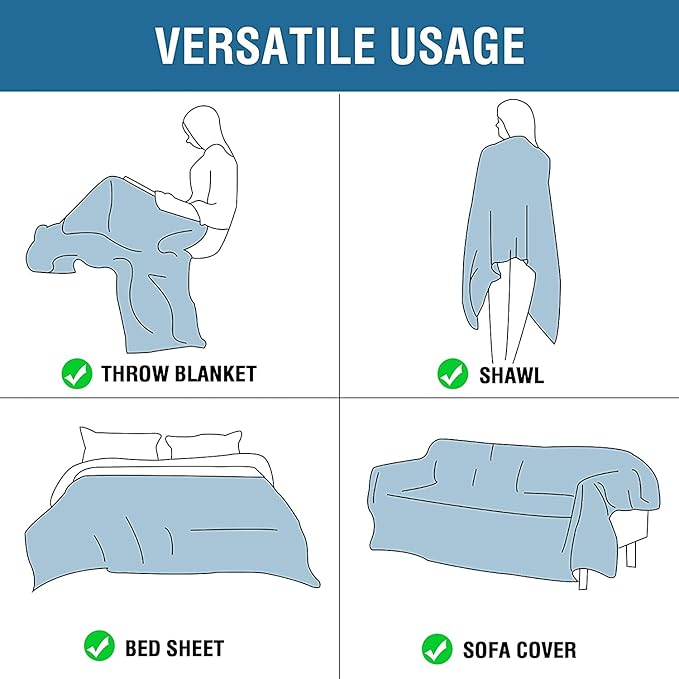 H.VERSAILTEX Cotton Sofa Covers Couch Cover Sofa Slipcover for Most Shape Sofas, Feature Thick Woven Jacquard Seamless with Tassels, Multi-Use Decorative for Couch (XX-Large: 91" x 134", Sage)
