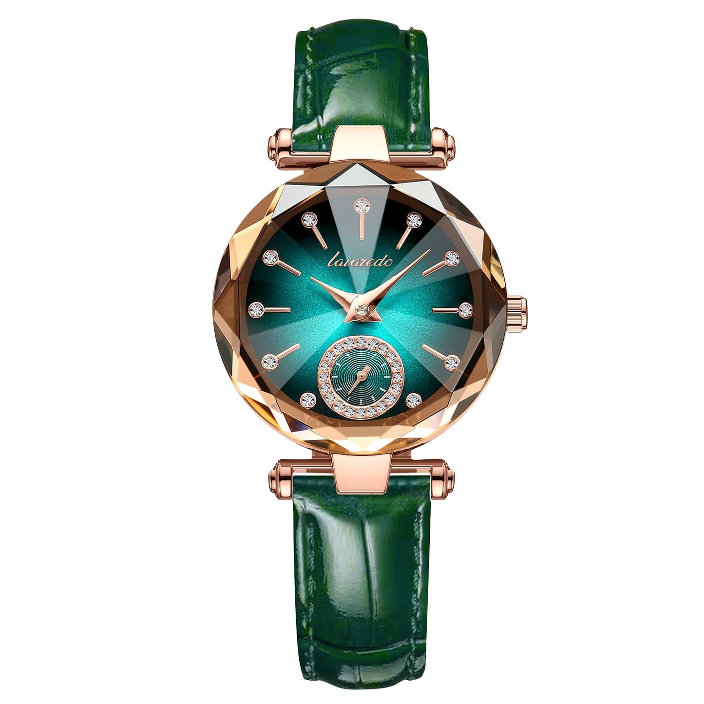 NN BEN NEVIS Watch, Watches for Women with Elegant Leather Strap, Fashion Analog Creative Diamond Dial Wrist Watch, Jewelry Gift for Wedding Anniversary Birthday