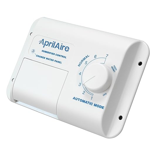 AprilAire 56 Automatic Whole-House Humidifier Control Humidistat with Outdoor Temperature Sensor for AprilAire Whole-House Humidifiers, Low Voltage 24VAC