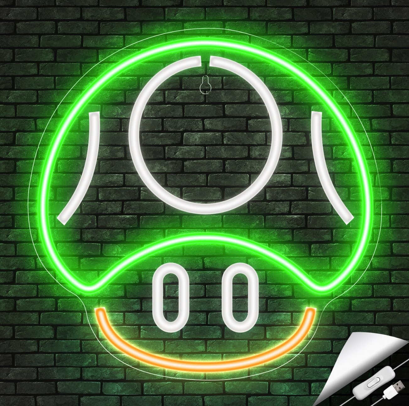 Kavaas Gamer Neon Sign, Game Controller LED Sign for Gaming Room Decor - Game Neon Sign for Teen Boy Room Decor - Best Gamer Gifts for Boys, Kids