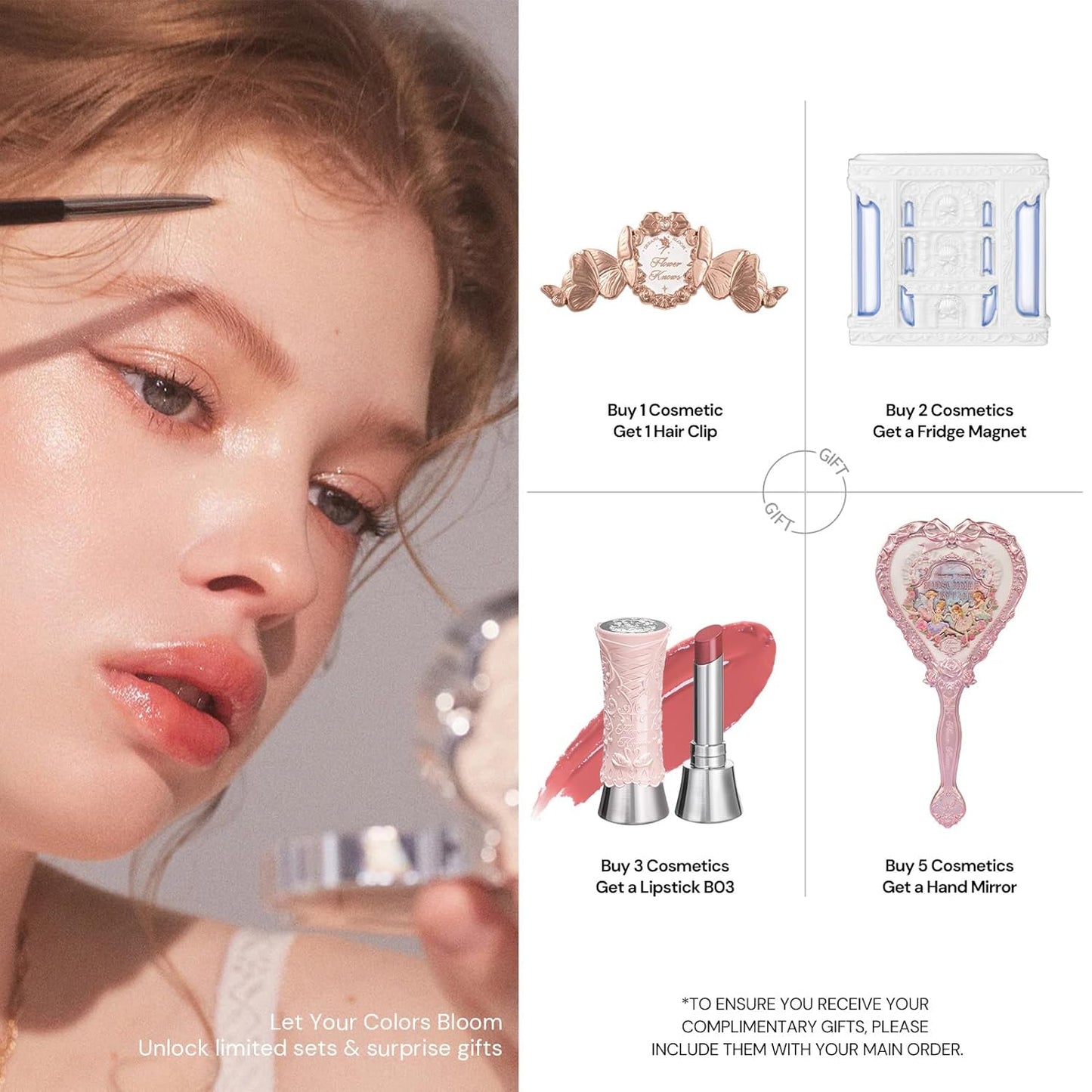 Flower Knows Strawberry Cupid Cake Lip Cream,Velvety-Smooth Matte Liquid Lipstick,Hydrating,Smudge-proof & Stain-Free Lip Stain(V07 Fig,0.17 Fl Oz)