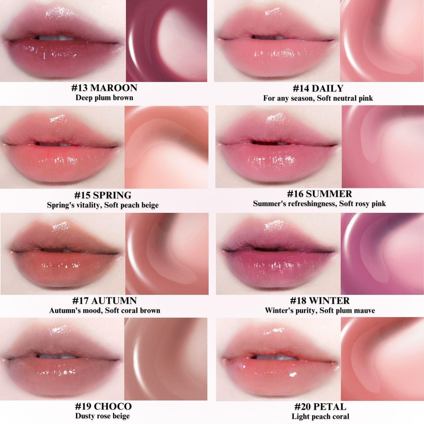 BBIA Glow Tint – Lip Plumping Volumizing Glossy & Glowy Lip Stain Naturally Moisturizing Comfortable Texture Lightweight Long-Lasting Vivid Color Non-Sticky Korean Makeup (11 NUDY, Pack of 1)