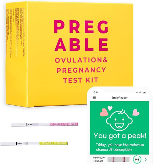Combo Kit of Ovulation Tests and Pregnancy Tests, OPKs, HPTs (70)