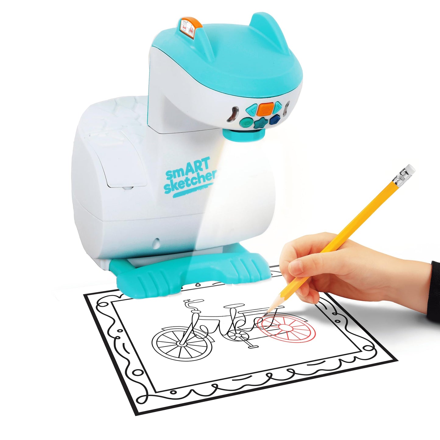 Smart Sketcher 2.0 Projector, Drawing and Tracing Projector for Kids, Educational Arts & Crafts Toy, Art Gift for Boys and Girls Ages 5+
