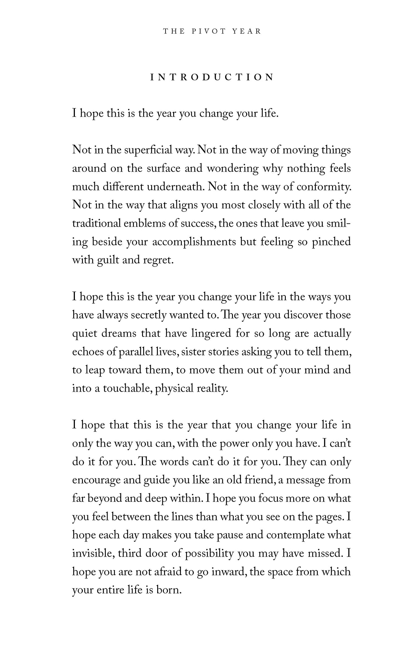 The Pivot Year: 365 Days To Become The Person You Truly Want To Be