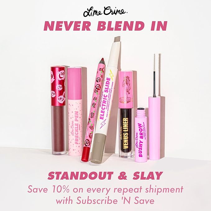 Lime Crime Plushies Soft Matte Lipstick, Rosebud (Sheer Nude-Pink) - Blackberry Candy Scent - Plush, Long Lasting & High Comfort for All-Day Wear - Talc-Free & Paraben-Free