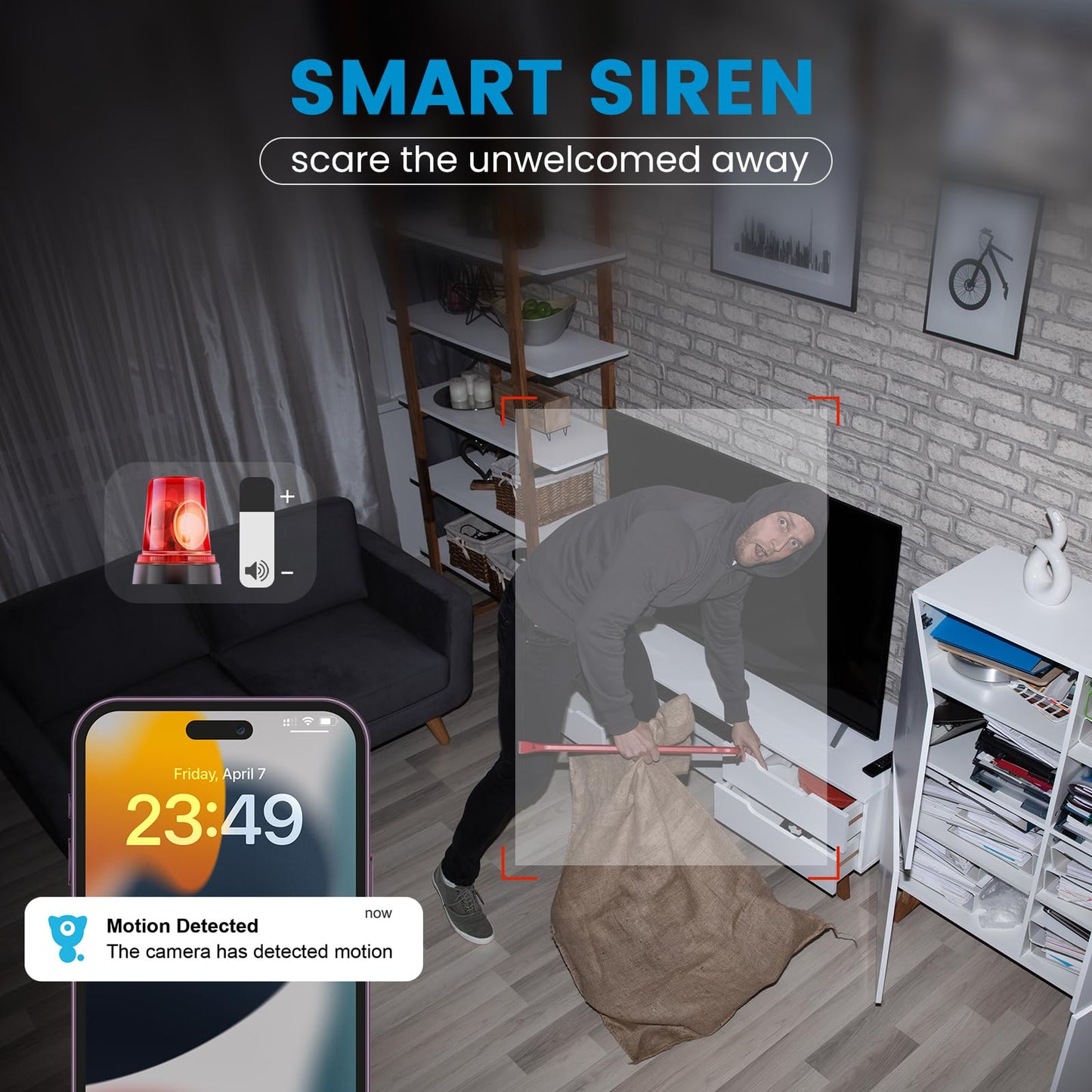 litokam Security Camera Indoor 2K, 360 Pan/Tilt Cameras for Home Security with Motion Detection, Baby Monitor for Pet/Dog with Night Vision, 2.4GHz WiFi Cam with Phone App & 2-Way Audio