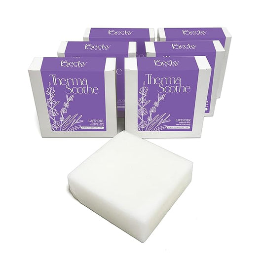 6lb Lavender Scented Paraffin Wax, Paraffin Wax for Hand and Feet, Use with any Paraffin Wax Machine for Hand and Feet, Paraffin Wax Refills for Paraffin Baths, Parrafin Wax Blocks