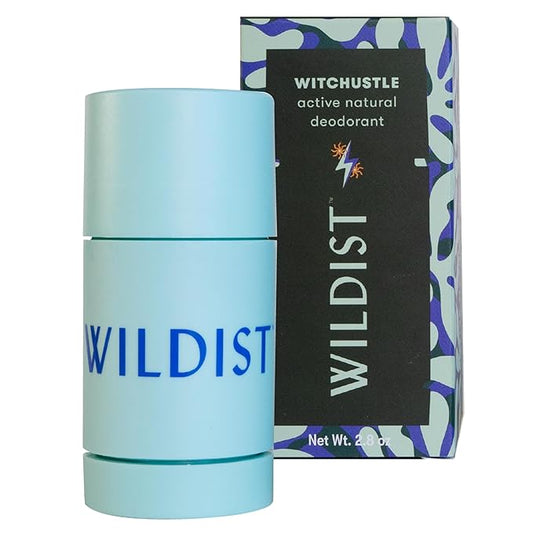 Aluminum Free Natural Deodorant for Women & Men, Long Lasting Antiperspirant, Cruelty Free, Vegan, Witchustle Rosemary & Lemongrass, 2.8 Oz