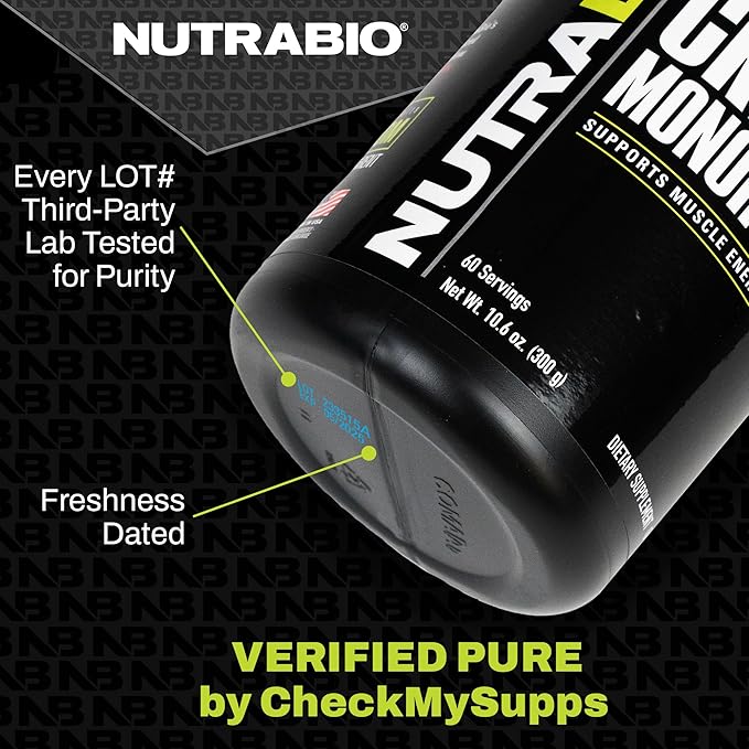 NutraBio PRE Workout Powder - Old Formula- Sustained Energy, Mental Focus, Endurance - Beta Alanine, Creatine, Caffeine, Electrolytes - 20 Servings - Dragonfruit Candy