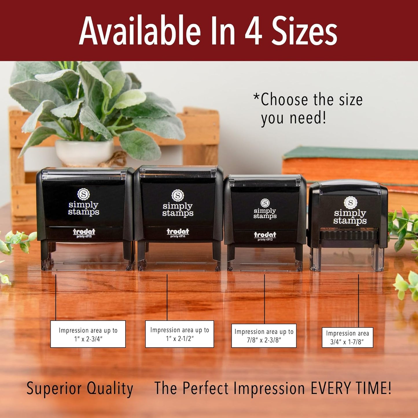 Air Mail Office Stamp | 4 Different Sizes | 20 Designs | Multiple Color Options | Perfect for Quick Validation of Office Documents (Air Mail, Medium)