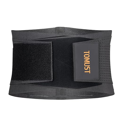 Back Brace - Breathable Waist Belt Lumbar Support for Lower Back Pain Relief, Recovery, Sciatica, Scoliosis, Herniated Disc, Lifting, With Dual Adjustable Straps for Men/Women, M