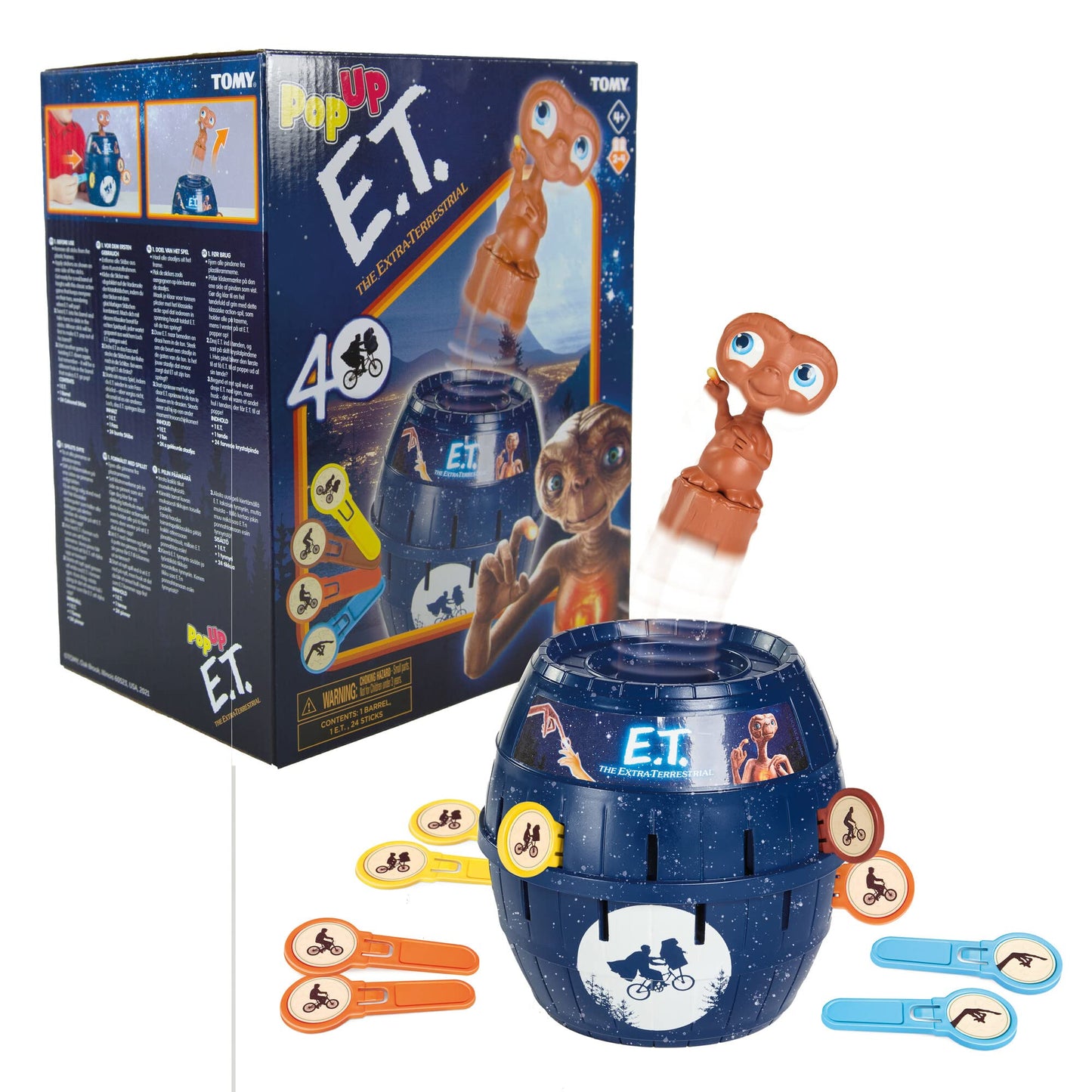 TOMY Pop Up Super Mario Board Game - Family and Preschool Kids Games for Family Game Night - Kids Activities and Super Mario Toys - Girls and Boys Games - 2-4 Players - Ages 4 Years and Up