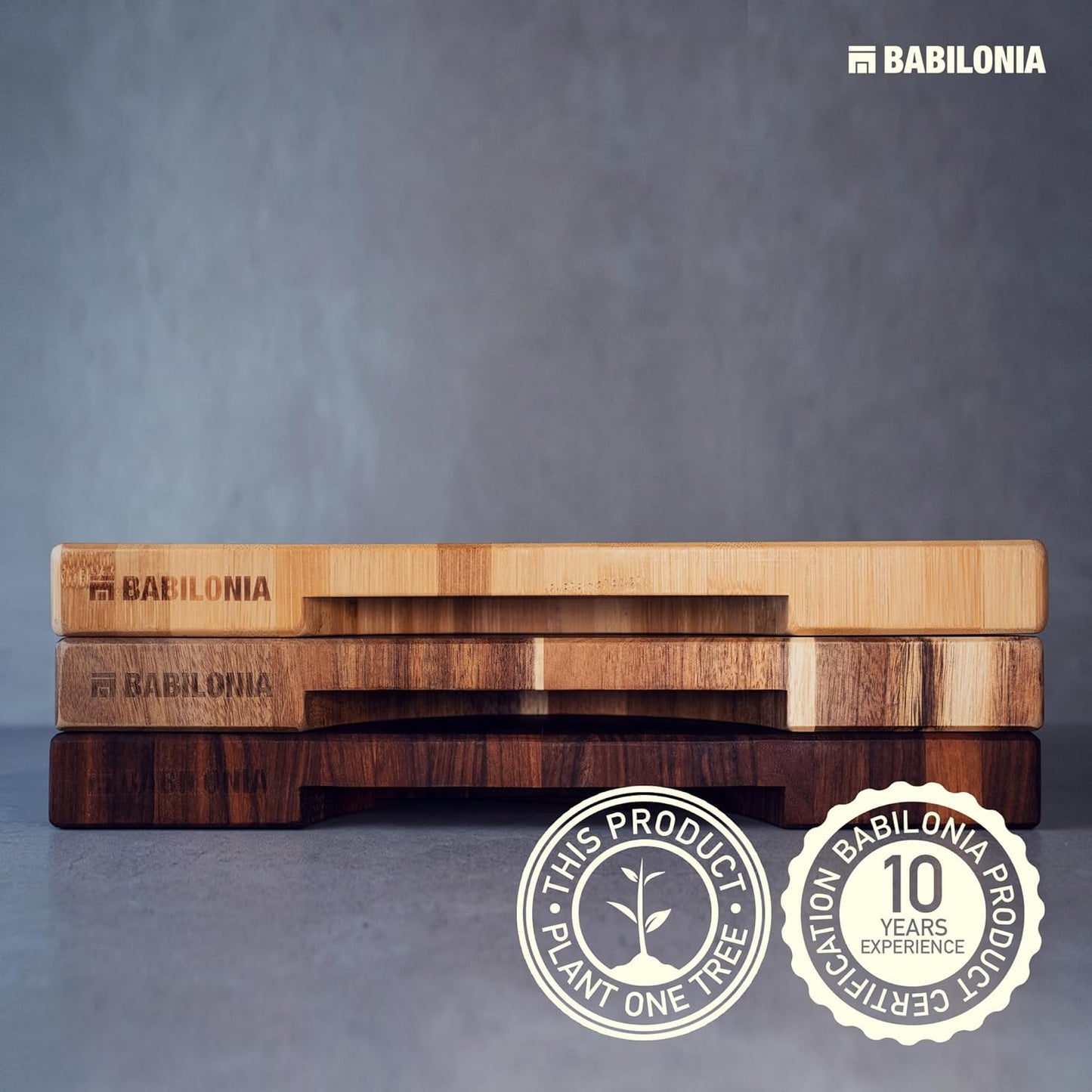 Premium Bamboo Cutting Board (ExtraThick 1.7"), Professional Chopping Butcher Block for Meat. Heavy Duty End Grain Wood, Charcuterie Boards, Kitchen Accessories