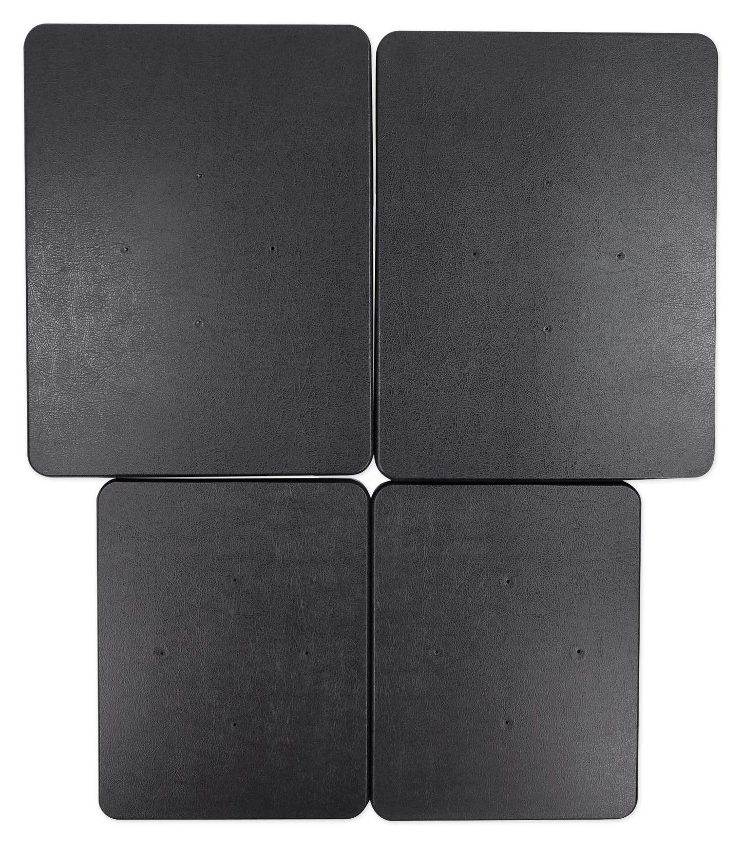 Rockville RHT8C (2) 8" Desktop Speaker Stands, 66 lbs. Capacity, Wood Finish, Resonance-Free, Cable Management, Isolation Pads, for Bookshelf/Studio Monitors