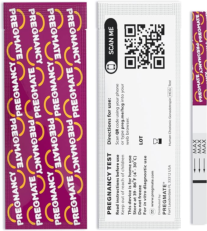 Pregmate Pregnancy Test Strips (50 Count)