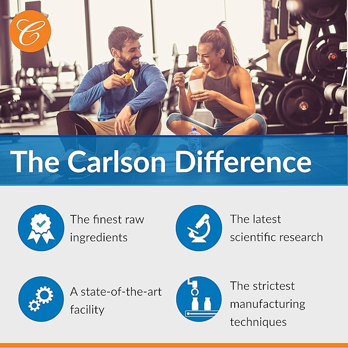 Carlson - Super-C Complex, Vitamin C + Bioflavonoids, Immune Function & Optimal Wellness, Antioxidant, 250 Vegetarian Tablets
