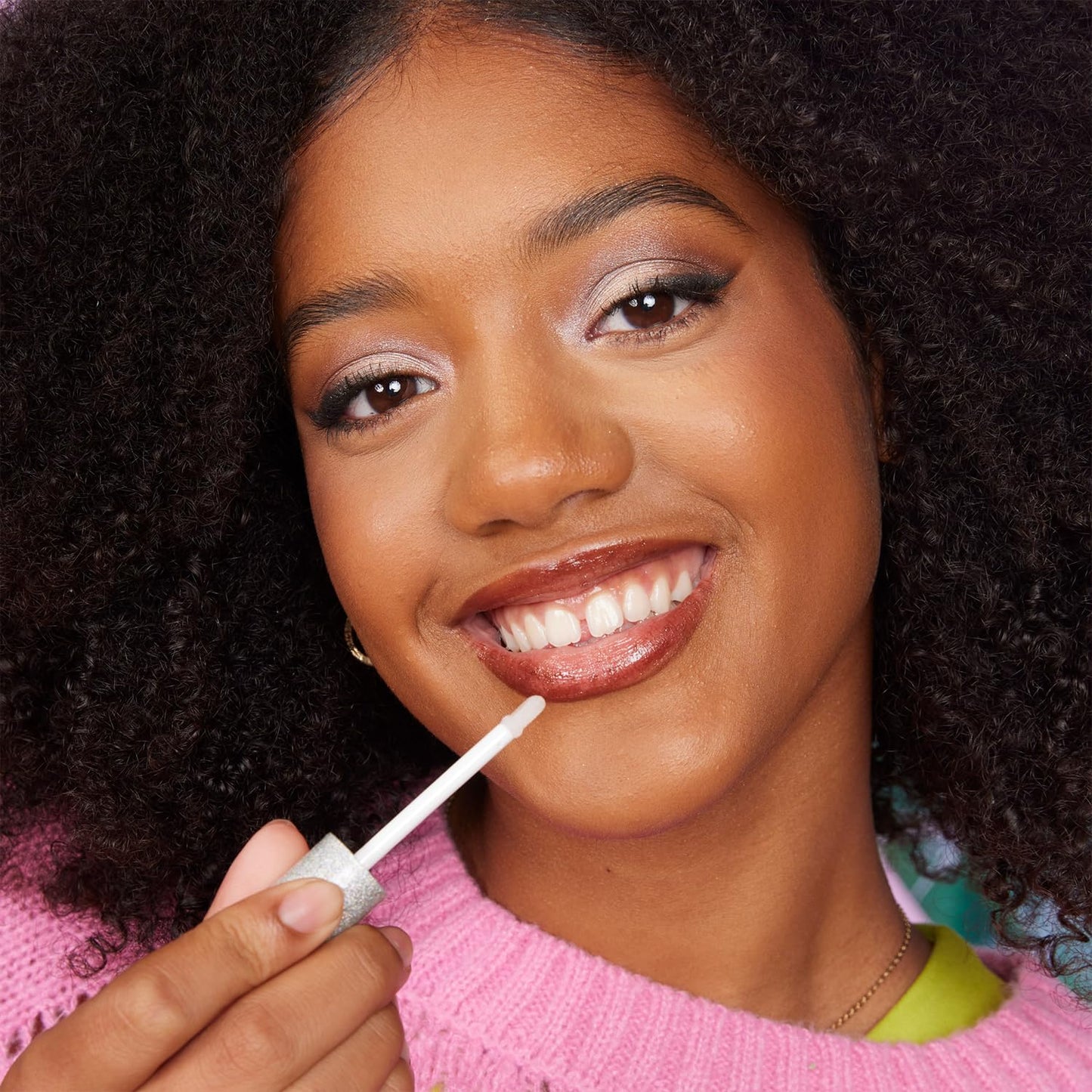 Petite 'N Pretty 10K Shine Lip Gloss for Girls (Diamond Heist) - Makeup for Kids, Tweens, Teens - High Shine, Soft, Hydrating, Lightweight, Made in the USA