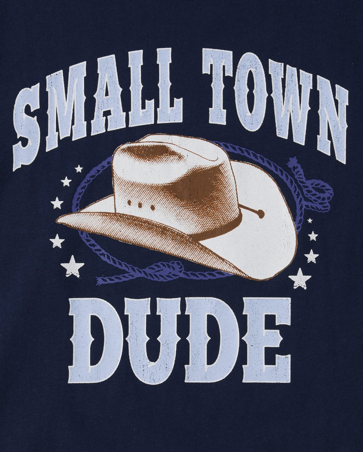 The Children's Place Boys' Short Sleeve Graphic T-Shirt Seasonal, Small Town Dude, Medium