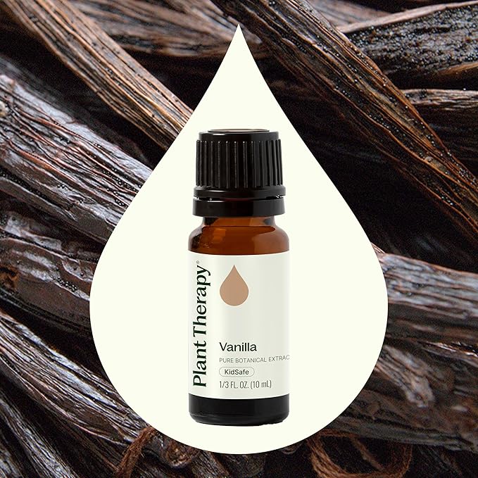 Plant Therapy Vanilla Extract 10 mL (1/3 oz) 100% Pure, Undiluted, Therapeutic Grade