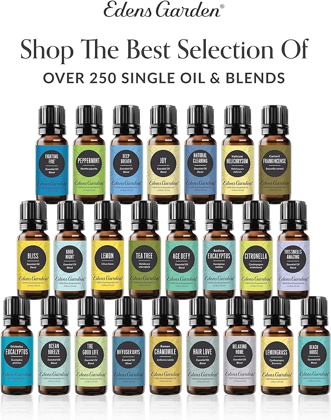 Edens Garden Aphrodisiac Essential Oil Blend- 100% Pure Premium Grade, Undiluted, Natural, Therapeutic, Aromatherapy, The Best for Skin, Candle, Hair 118 ml (4 fl oz)