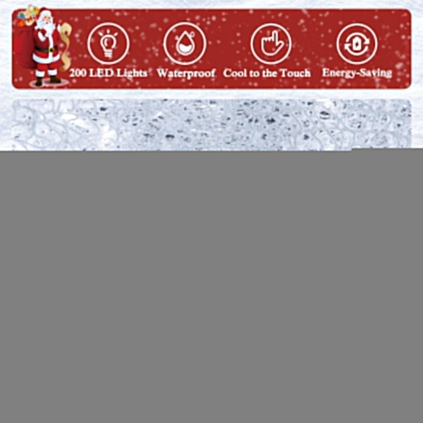 MUPATER Outdoor Christmas Decoration Lighted Deer Family Set Indoor, Christmas Holiday Yard Decor 3-Piece Moose Set for Lawn and Party with Lights, Ground Stakes and Zip Ties, White